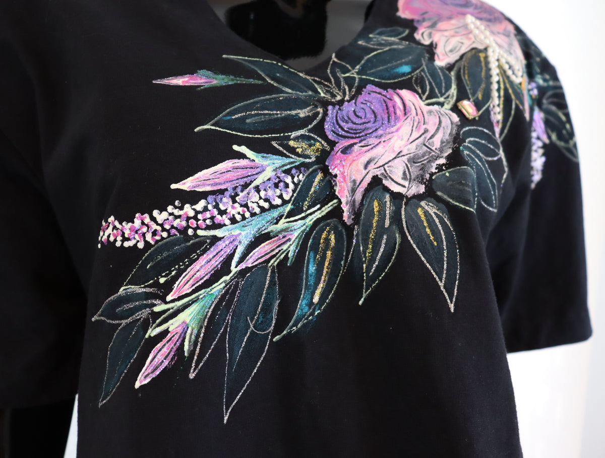 Hand Painted Crop Top